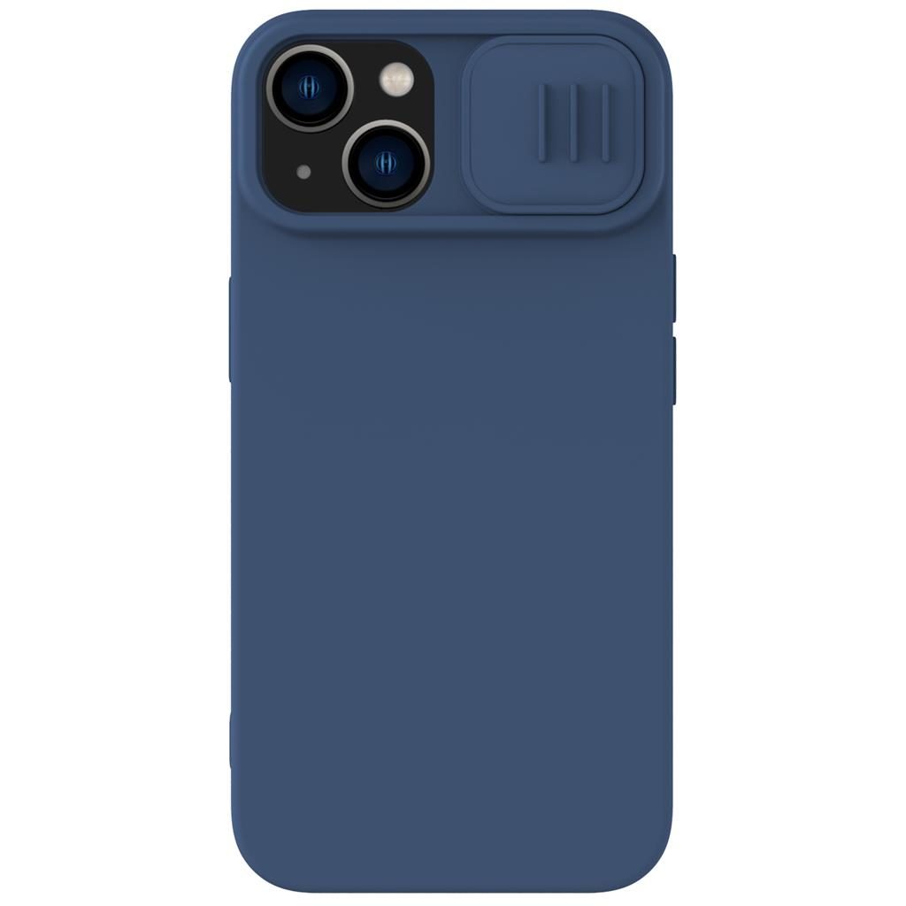 Apple iPhone 15 Nillkin Silky hátlap tok (Kék)
