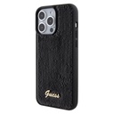 Apple iPhone 15 Pro Max Guess Sequin Script Logo tok (Fekete) - GUHCP15XPSFDGSK