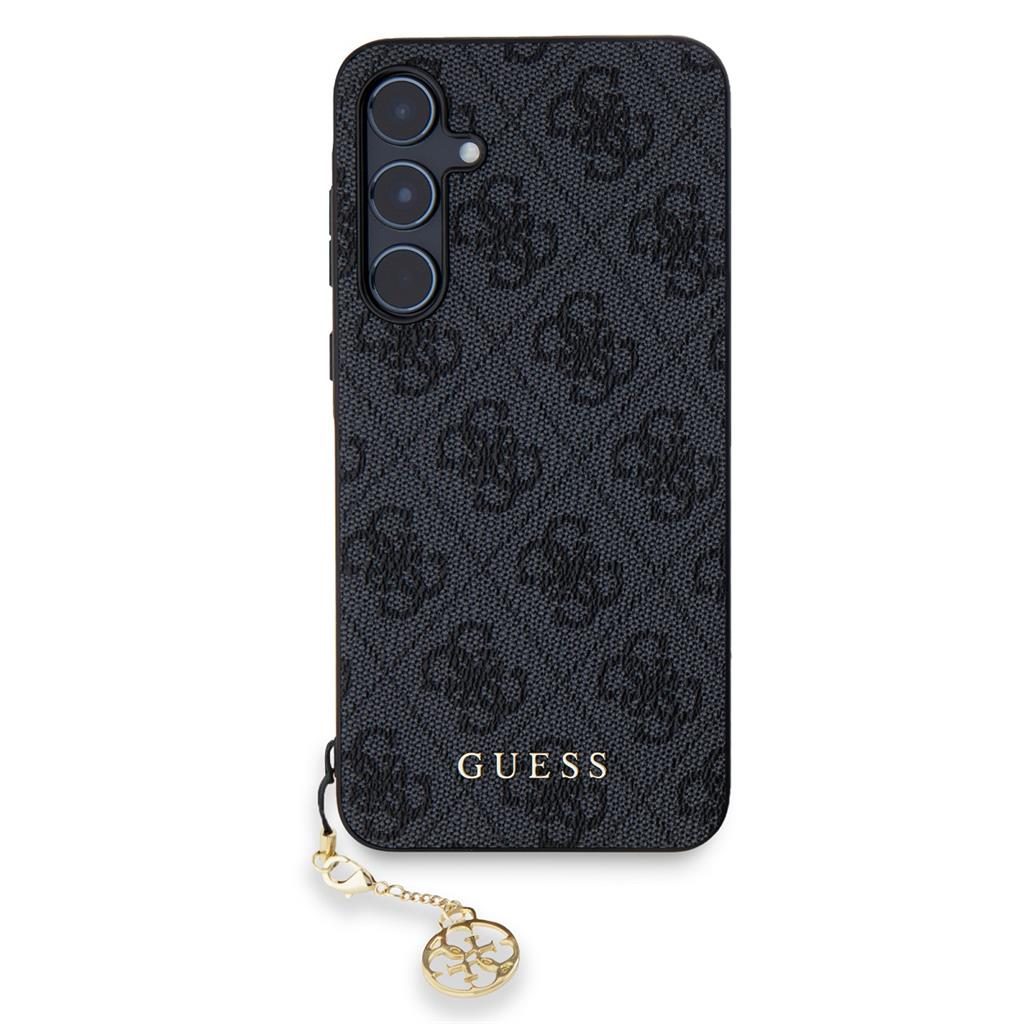 Samsung Galaxy A55 5G Guess 4G Charm tok (Szürke) - GUHCSA55GF4GGR
