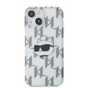 Apple iPhone 15 Karl Lagerfeld IML Electroplated Choupette Head tok (Átlátszó) – KLHCP15SHKLPCHT