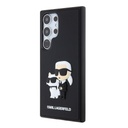 Samsung Galaxy S24 Ultra Karl Lagerfeld 3D Karl & Choupette tok (Fekete) – KLHCS24L3DRKCNK