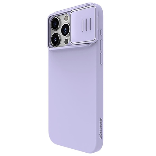 Apple iPhone 15 Pro Nillkin Silky MagSafe hátlap tok (Lila)