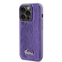 Apple iPhone 15 Pro Guess Sequin Script Logo tok (Lila) - GUHCP15LPSFDGSU