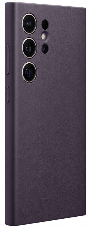 Samsung Galaxy S24 Ultra Vegan Leather tok (Lila)