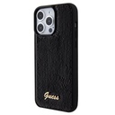 Apple iPhone 15 Pro Guess Sequin Script Logo tok (Fekete) - GUHCP15LPSFDGSK