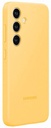 Samsung Galaxy S24 Silicone Cover tok szíjjal (Sárga)