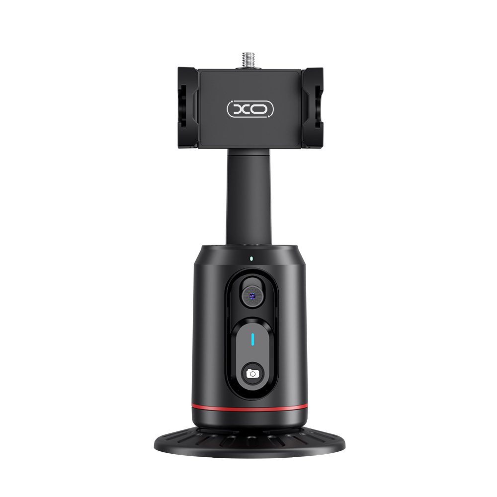 XO SS16 AI Bluetooth szelfibot (Fekete) – két LED fény, arckövetés, automatikus vezérlés