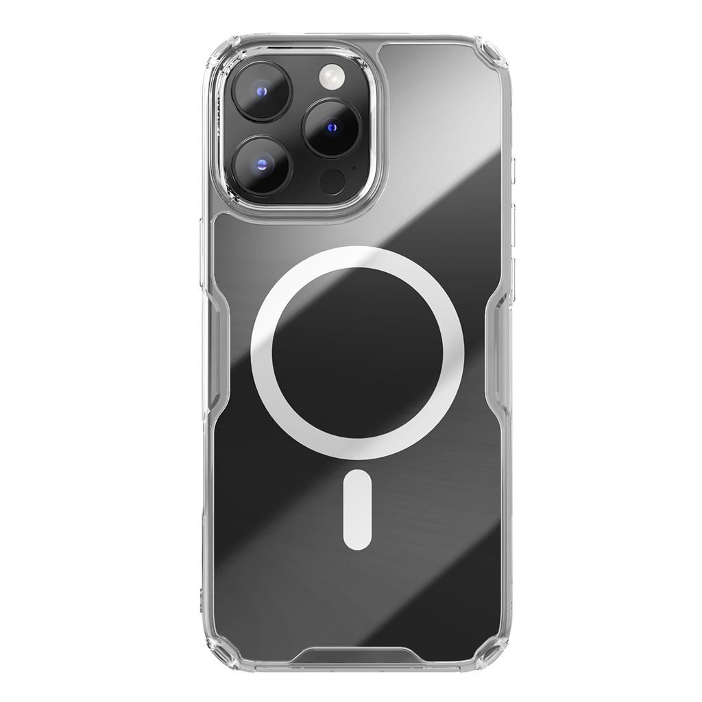 Apple iPhone 16 Pro Nillkin Nature Pro MagSafe hátlap tok (fehér)