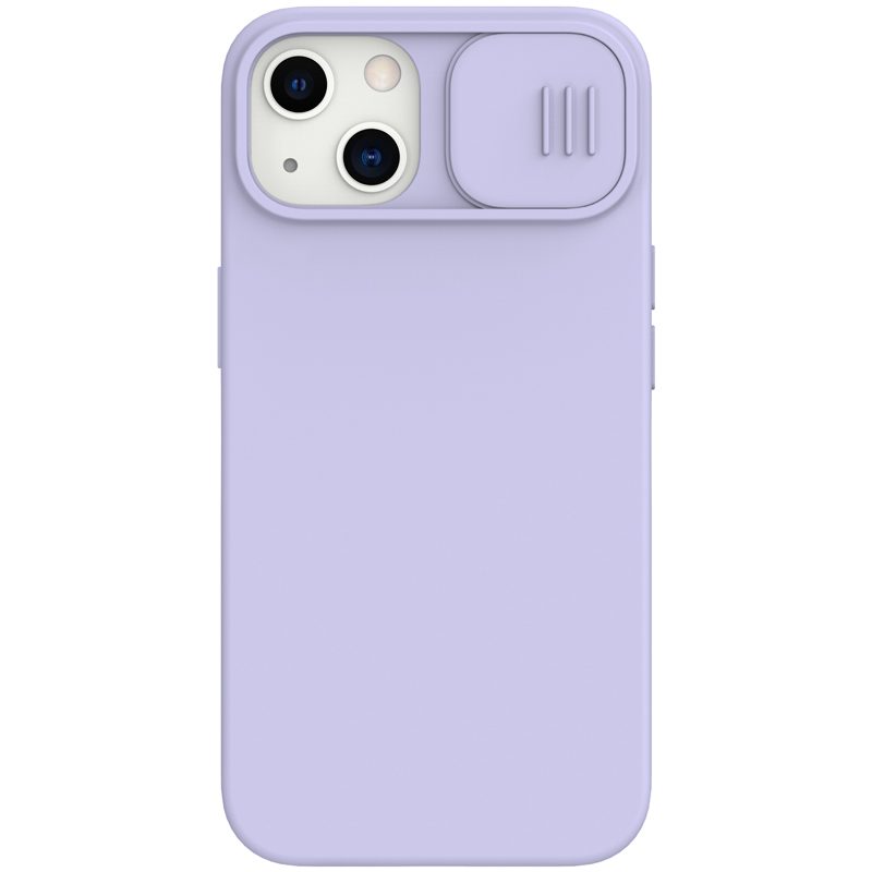 Apple iPhone 13 / iPhone 14 Nillkin Silky MagSafe hátlap tok (Lila)