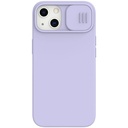 Apple iPhone 13 / iPhone 14 Nillkin Silky MagSafe hátlap tok (Lila)