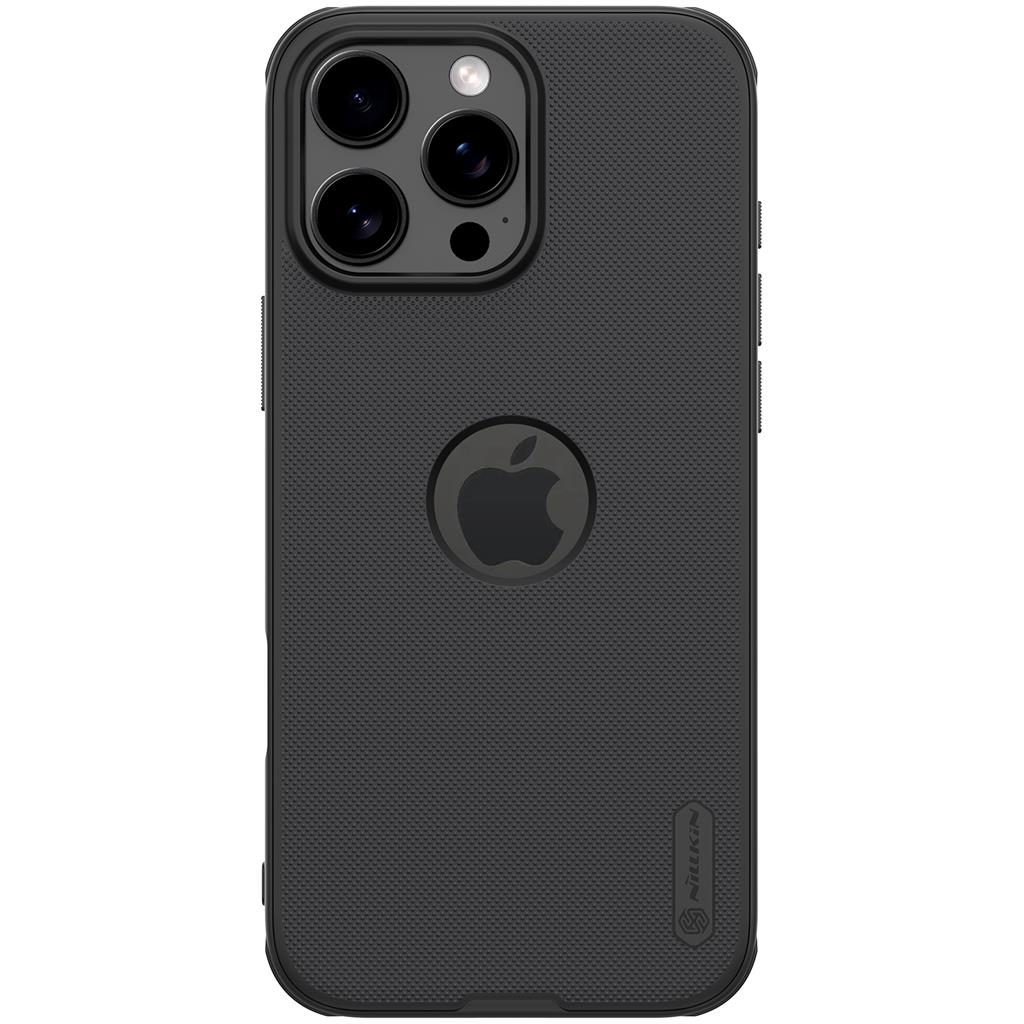 Apple iPhone 16 Pro Max Nillkin Super Frosted Shield Pro hátlap tok (Fekete)