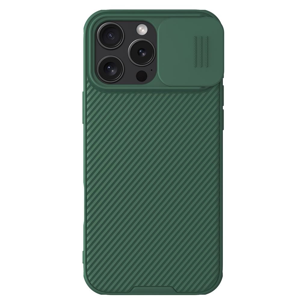Apple iPhone 16 Pro Max Nillkin CamShield Pro MagSafe hátlap tok (Zöld)