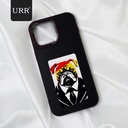 Apple iPhone 15 Pro Max NFC E-ink színes DIY képernyőtok 4-színű Fekete