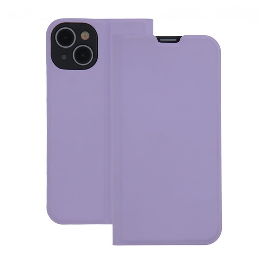Samsung Galaxy A55 smart soft notesz tok Lila