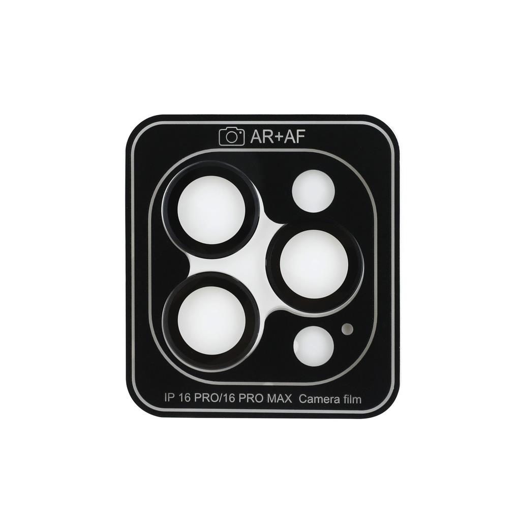 Apple iPhone 16 Pro / Pro Max Guess Fém lencsevédő (Fekete) - GUCL163SAGK