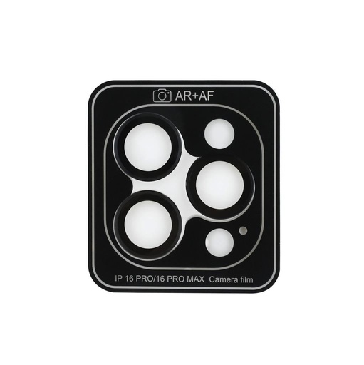 Apple iPhone 16 Pro / Pro Max Guess Fém lencsevédő (Fekete) - GUCL163SAGK