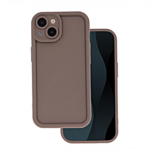 Xiaomi Redmi A3 Rim TPU hátlap tok (Barna)