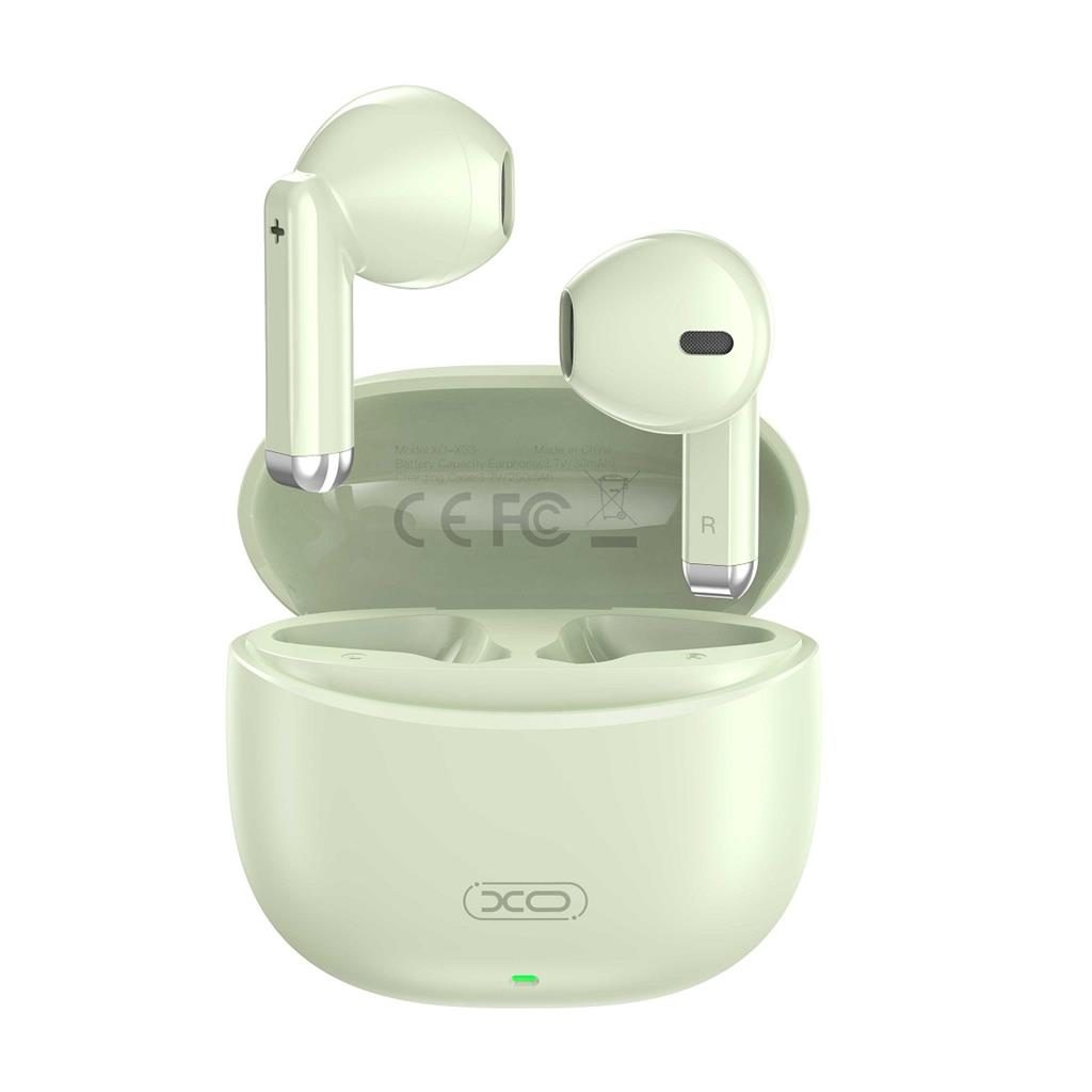 XO X33 vezeték nélküli Bluetooth headset (Zöld)