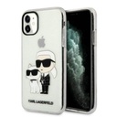 Apple iPhone 11 Karl Lagerfeld IML Glitter Karl and Choupette NFT tok (Átlátszó) – KLHCN61HNKCTGT