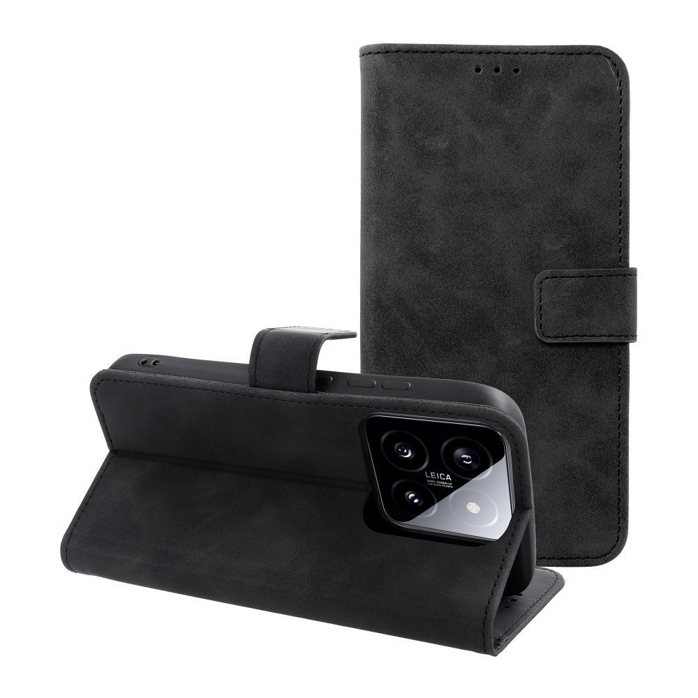 Xiaomi 14 Tender notesz tok (Fekete)