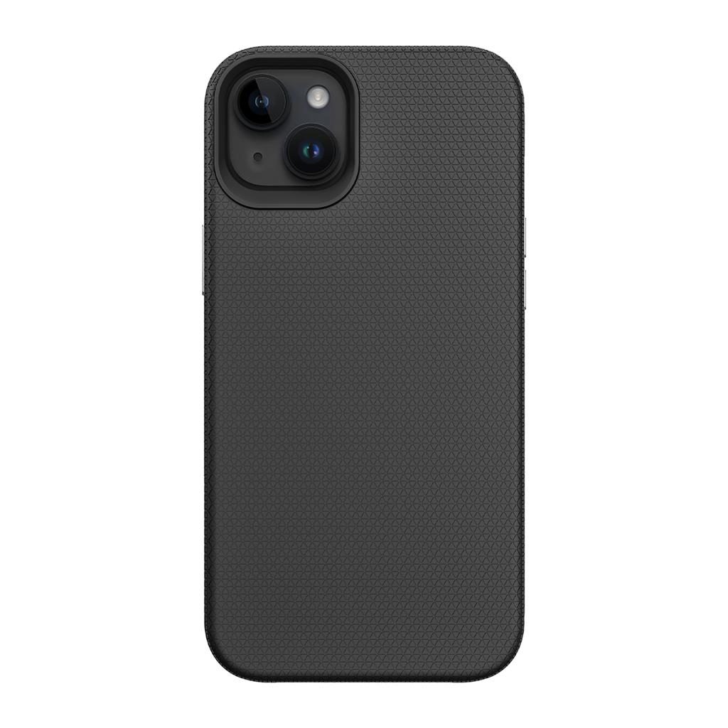 Apple iPhone 14 TOKO Triangle hátlap tok (Fekete)