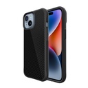 Apple iPhone 15 TOKO Carbon fiber hátlap tok (Fekete)