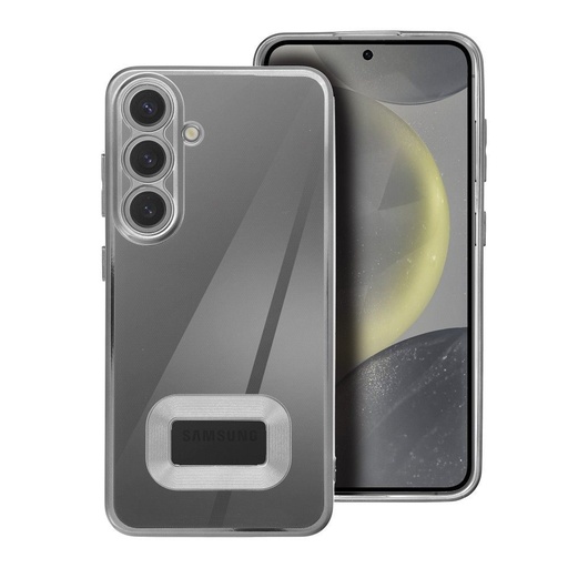 Samsung Galaxy A16 4G / Galaxy A16 5G GLAM szilikon hátlap tok (Ezüst)