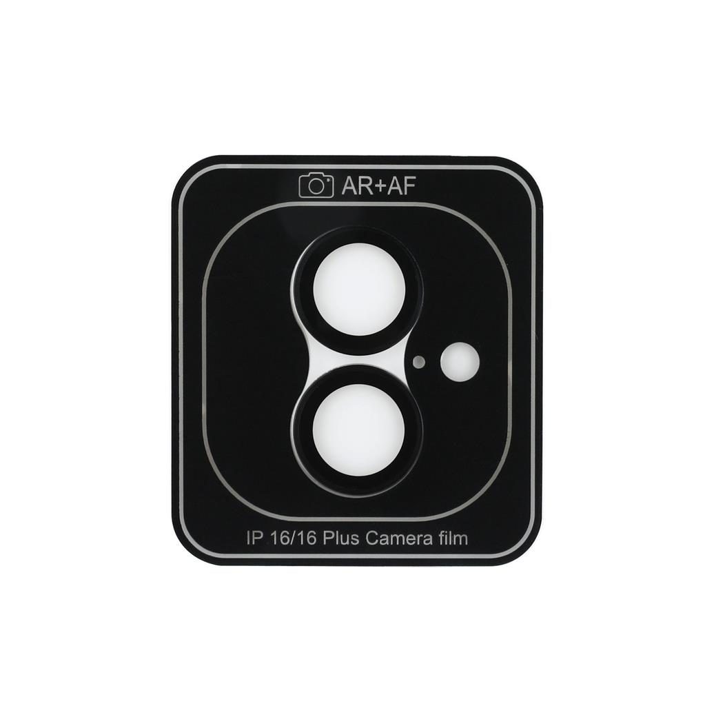 Apple iPhone 16 / 16 Plus Guess Fém lencsevédő (Fekete) - GUCL162SAGK