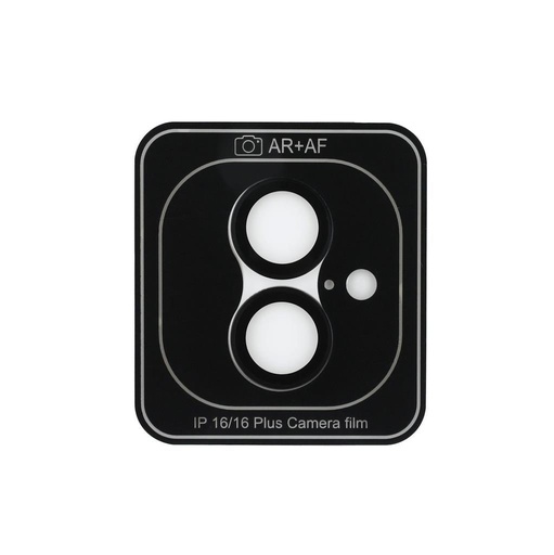 Apple iPhone 16 / 16 Plus Guess Fém lencsevédő (Fekete) - GUCL162SAGK