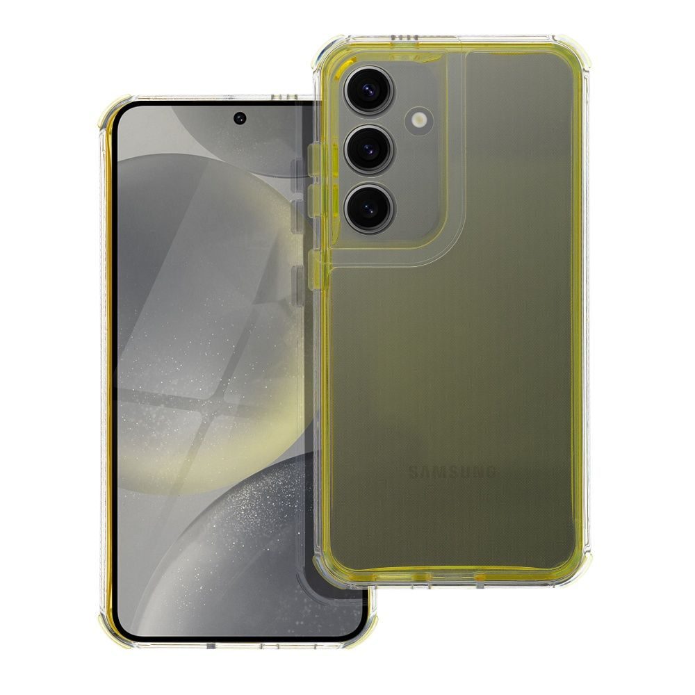Xiaomi Redmi Note 14 5G Matrix Clear szilikon hátlap tok (Sárga)