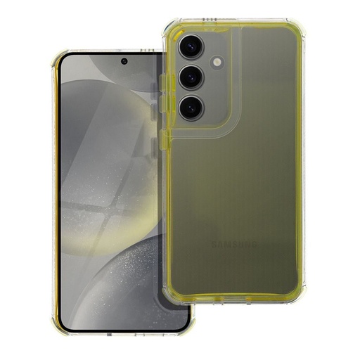 Xiaomi Redmi Note 14 5G Matrix Clear szilikon hátlap tok (Sárga)