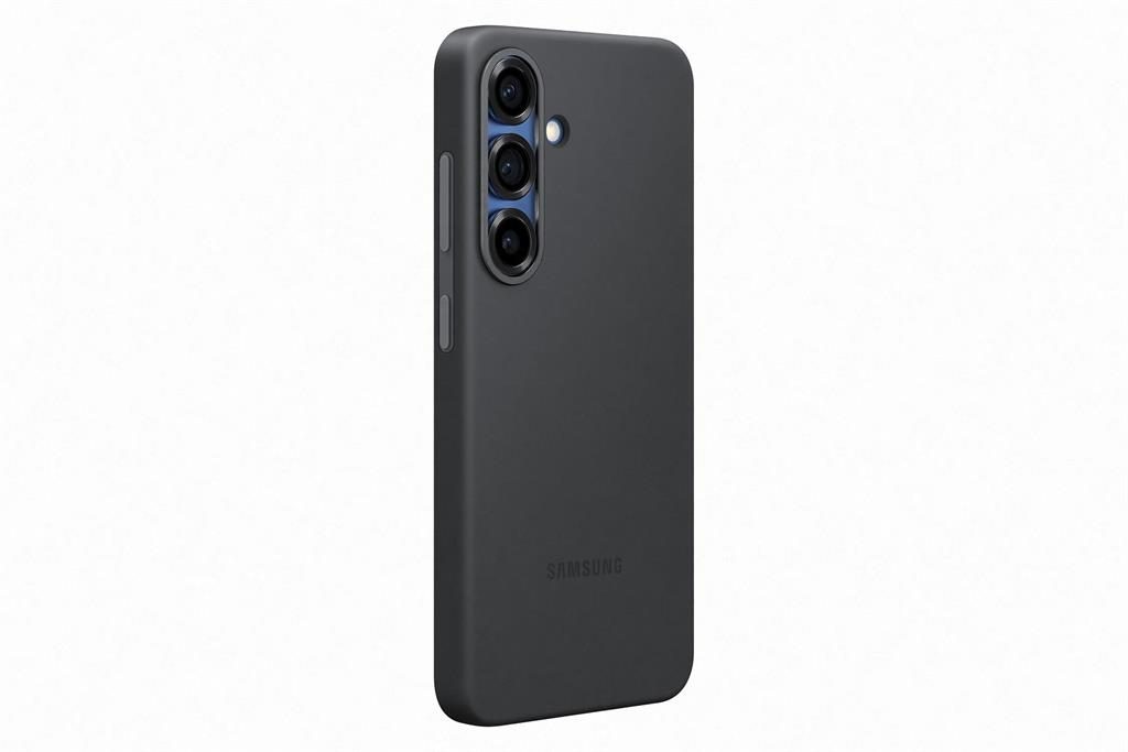Samsung Galaxy S25 Silicone Cover tok (Fekete)