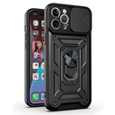 Apple iPhone 16e Slide Camera Armor hátlap tok (Átlátszó)