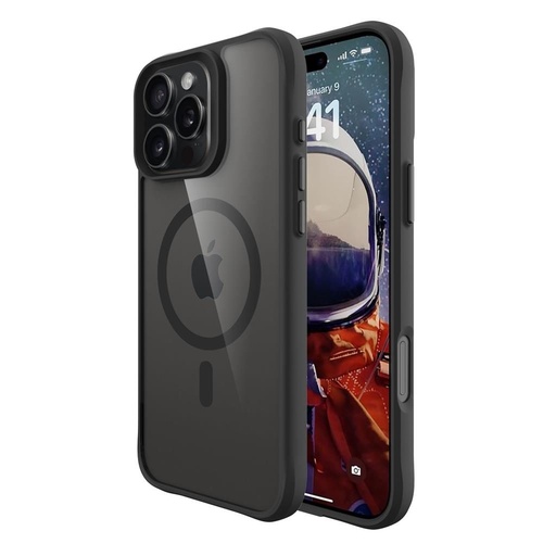 Apple iPhone 16 Pro TOKO Combat X Mode magsafe hátlap tok (Fekete)