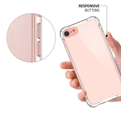 Apple iPhone 7/8/SE 2020/ SE 2022 anti shock 1,5 mm ütésálló hátlap tok (Átlátszó)