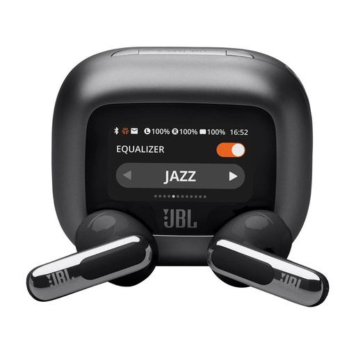 JBL Live Flex 3 vezeték nélküli headset (zajszűrős) (Fekete)