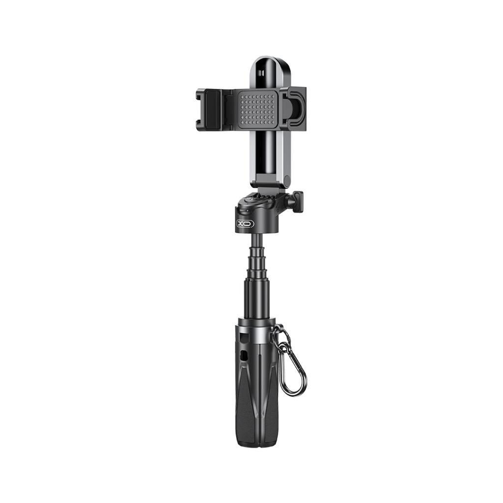 XO SS21 mini Bluetooth szelfibot (Fekete) – 3 az 1-ben funkció, kameraasszisztens