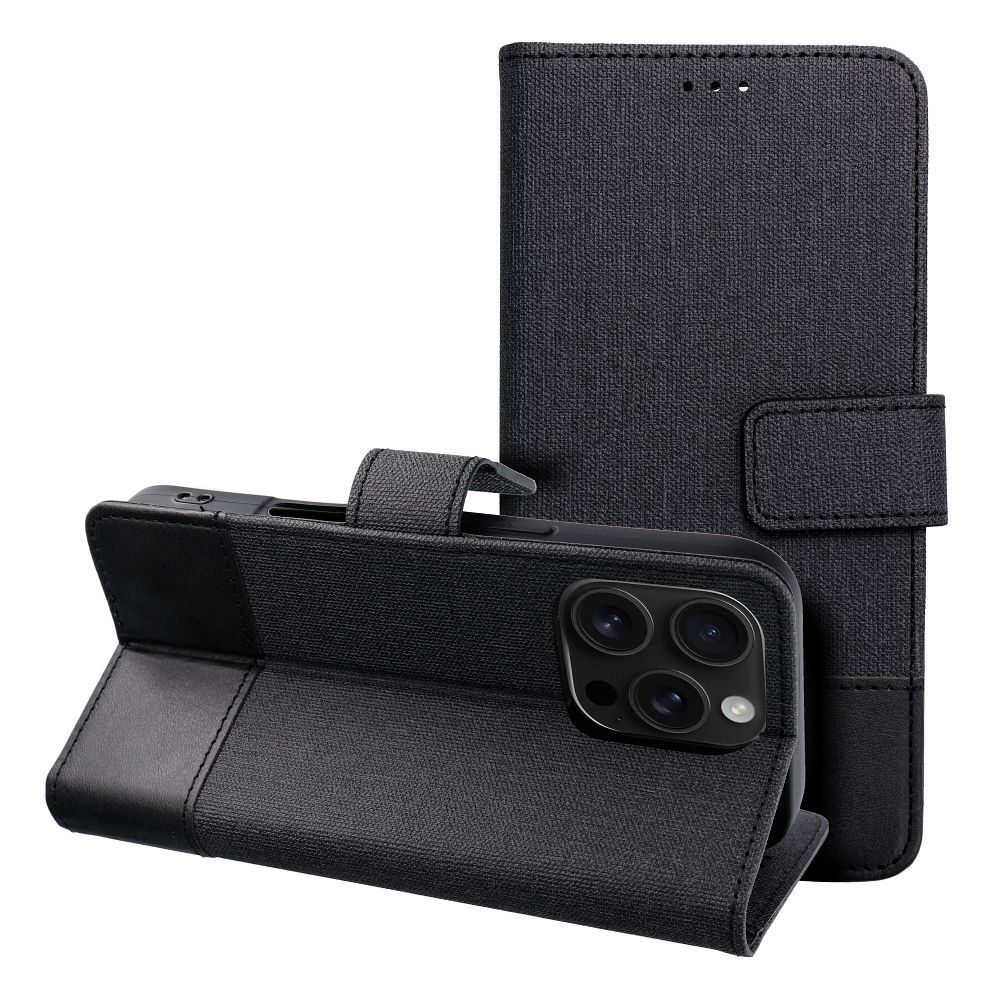 Xiaomi Redmi Note 14 4G Gomma notesz tok (Fekete)