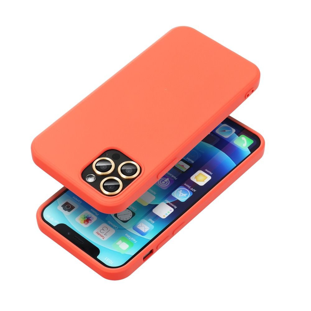 Samsung Galaxy S25 Plus silicone hátlap tok (Narancssárga)