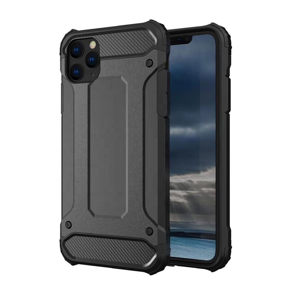 Samsung Galaxy S25 armor ütésálló hátlap tok (Fekete)