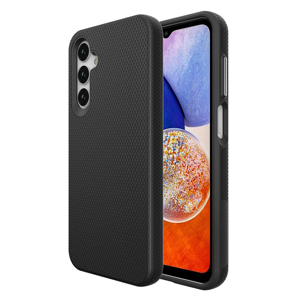 Samsung Galaxy A25 5g TOKO Triangle hátlap tok (Fekete)
