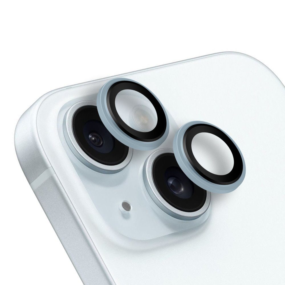 Apple iPhone 15 & iPhone 15 Plus OBAL:ME kameravédő (Kék)
