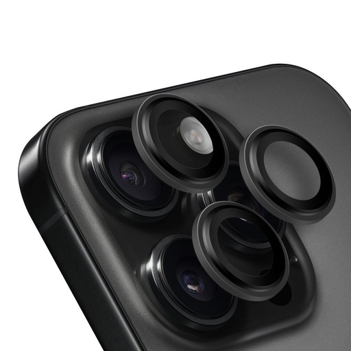 Apple iPhone 15 Pro & iPhone 15 Pro Max OBAL:ME kameravédő (Fekete)