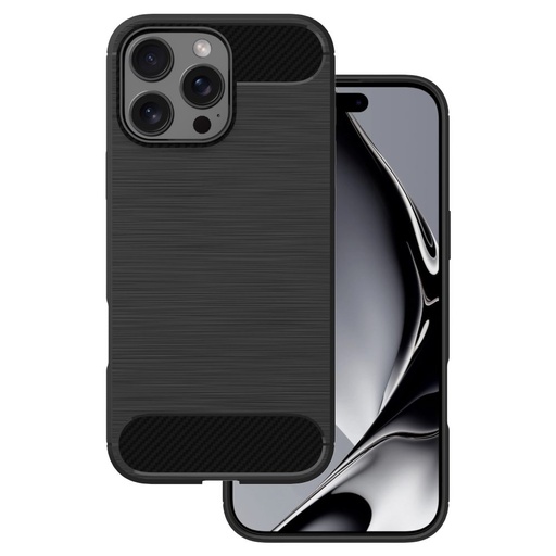 Honor 400 Lite forcell carbon hátlap tok (Fekete)