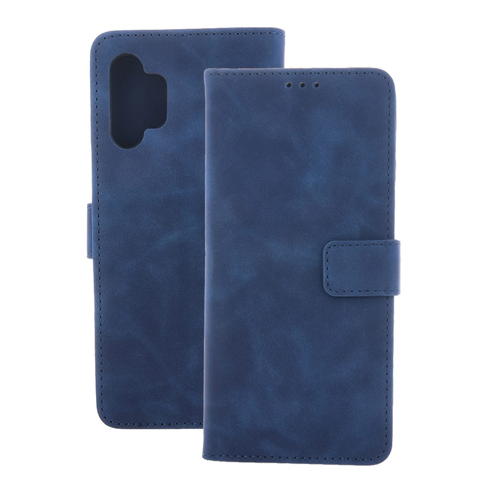 Samsung Galaxy A16 4G / Galaxy A16 5G Smart Velvet notesz tok (Kék)