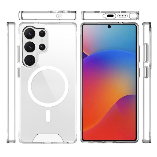 Samsung Galaxy S25 Ultra TOKO Space Magsafe hátlap tok (Átlátszó)