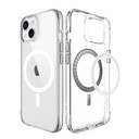 Apple iPhone 14 / iPhone 13 TOKO Pure MagSafe hátlap tok (Átlátszó)