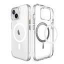 Apple iPhone 15 TOKO Pure MagSafe hátlap tok (Átlátszó)