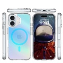 Apple iPhone 16 TOKO Pure rainbow magsafe hátlap tok (Kék)