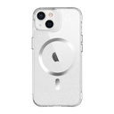Apple iPhone 14 / iPhone 13 TOKO Pure Glitter MagSafe hátlap tok (Ezüst)